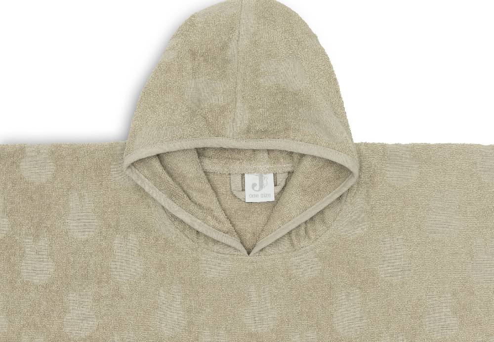 Jollein Badeponcho Frottee Miffy Jacquard Olive Green Sonderangebot der Fabrik