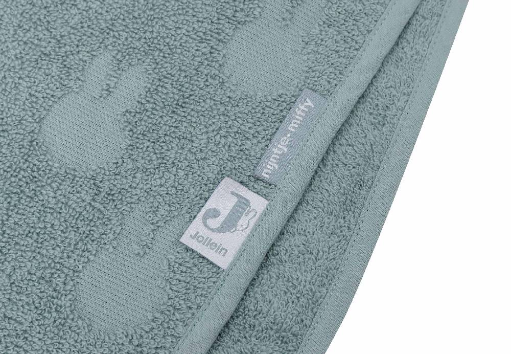 Jollein Badeponcho Frottee Miffy Jacquard - Sea Green Bis zu 55% Rabatt