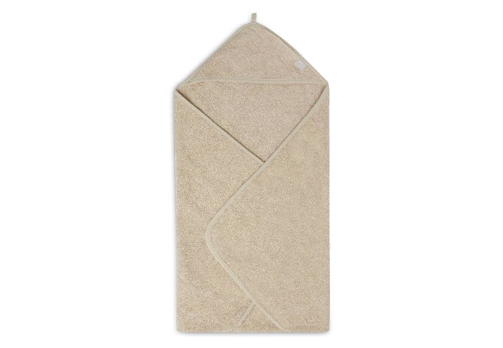 Jollein Kapuzenhandtuch Frottee 75x75cm Nougat Fabrikladen
