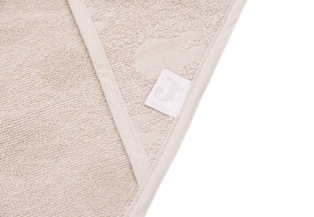 Jollein Kapuzenhandtuch Frottee 75x75cm Miffy Jacquard Nougat 50% Rabatt für begrenzte Zeit