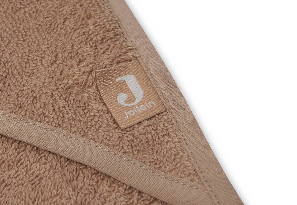 Jollein Kapuzenhandtuch Frottee 75x75cm Biscuit Rabatte dieses Monats