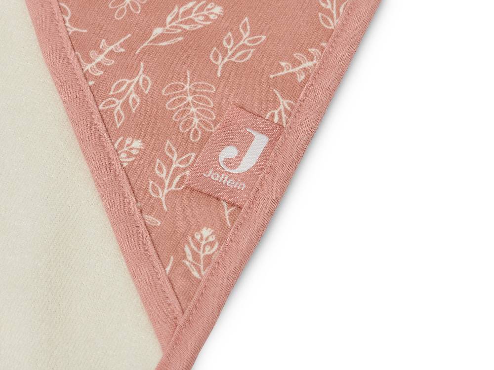 Jollein Kapuzenhandtuch 75x75cm Meadow Rosewood Fabrikverkauf