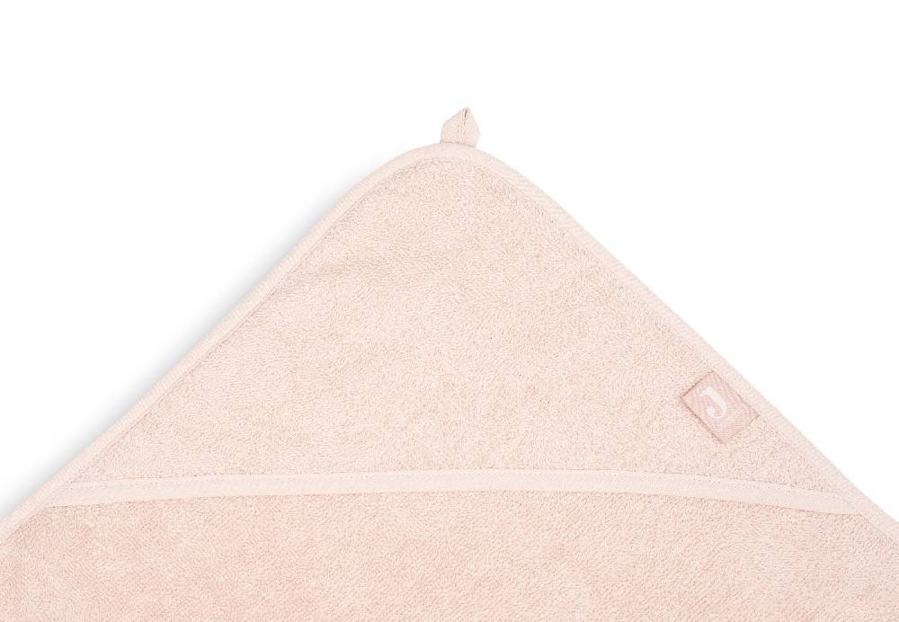 Jollein Kapuzenhandtuch Frottee 100x100cm Pale Pink Blitzverkäufe