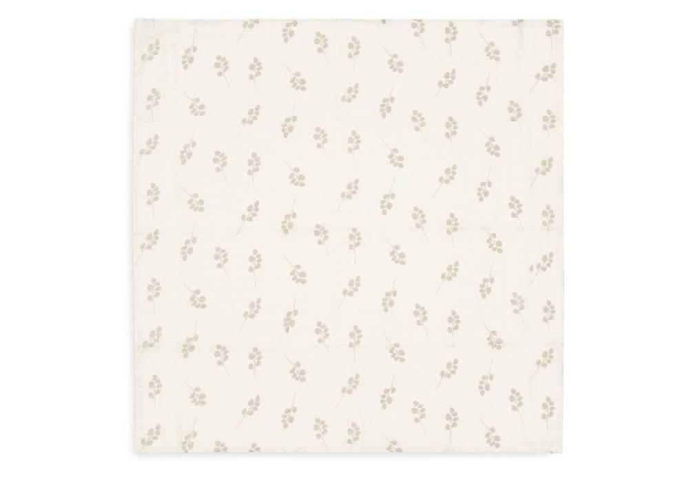 Jollein Spucktuch Hydrophill 70x70cm Twig Olive Green (3pack) Fabrikpreis