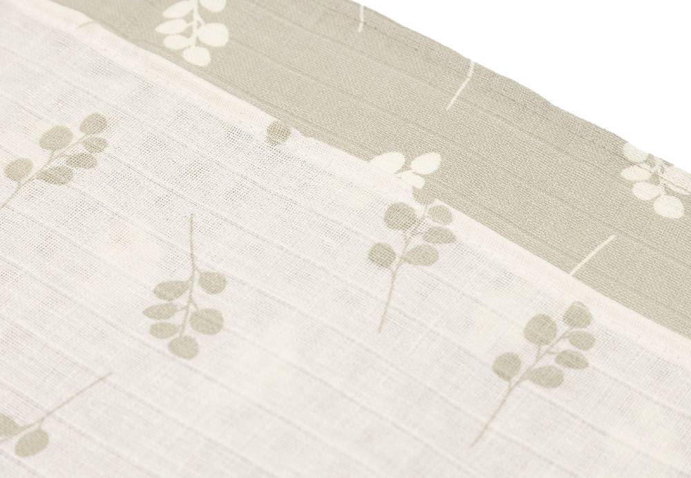 Jollein Spucktuch Hydrophill 70x70cm Twig Olive Green (3pack) Fabrikpreis