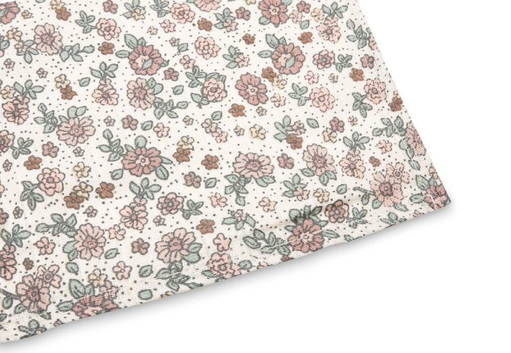 Jollein Mullwindeln Hydrophil 115x115cm Retro Flowers (2pack) Osterangebot