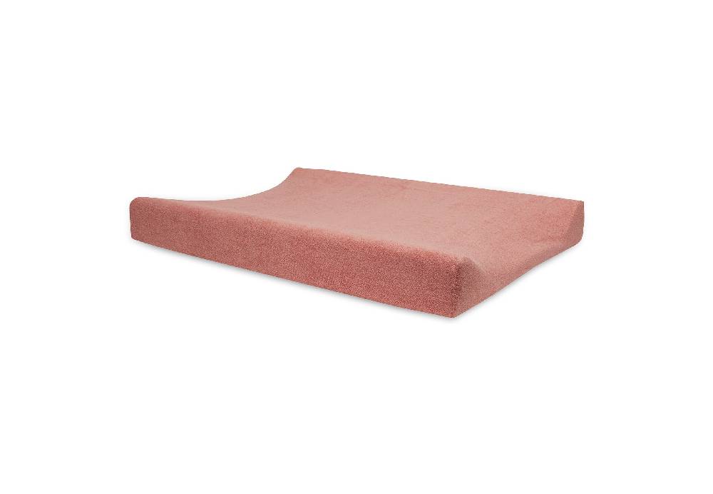 Jollein Wickelauflagenbezug Frottee 50x70cm Pale Pink/Rosewood (2p) Große Rabatte