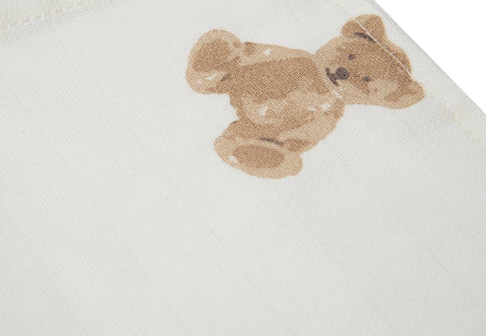 Jollein Spucktücher Hydrophill Teddy Bear (3pack) Neueste Stile
