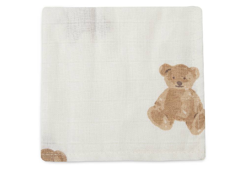 Jollein Spucktücher Hydrophill Teddy Bear (3pack) Neueste Stile