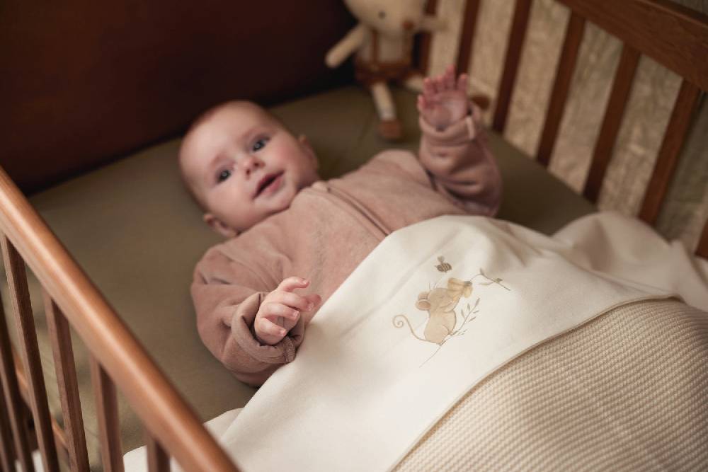Jollein Bettlaken Kinderbett 120x150cm Dreamy Mouse Preisnachlass