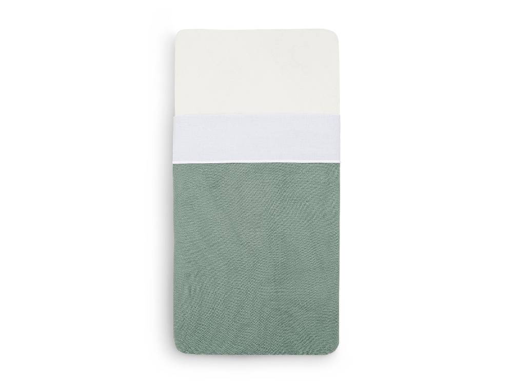 Jollein Bettlaken Kinderbett 120x150cm White Lagerräumung