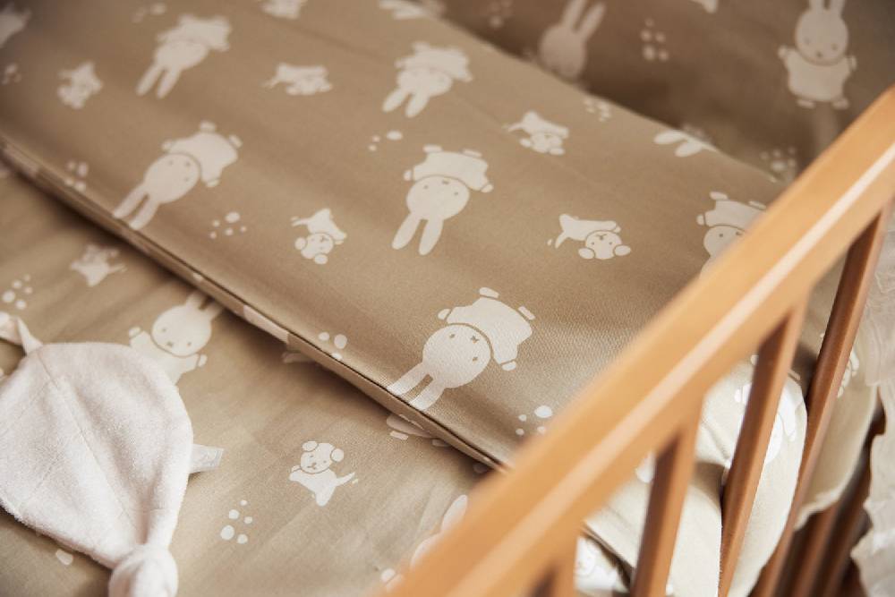 Jollein Bettwäsche 100x140cm MiffySnuffy Olive Green Blitzangebot