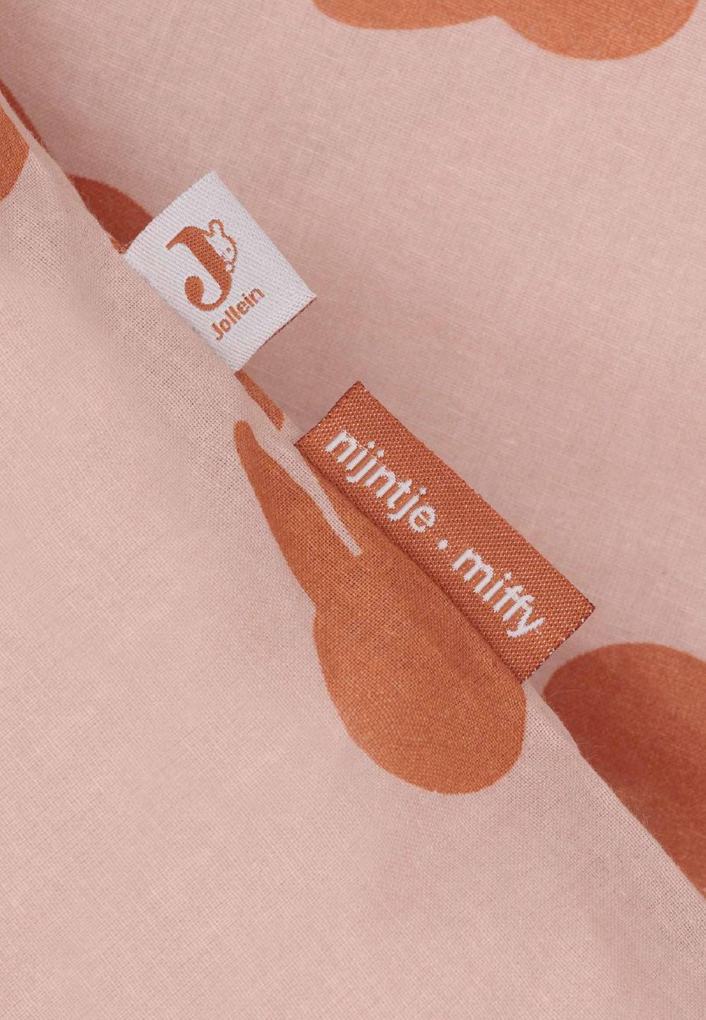 Jollein Bettwäsche 100x140cm Miffy Shadow - Wild Rose Bestseller
