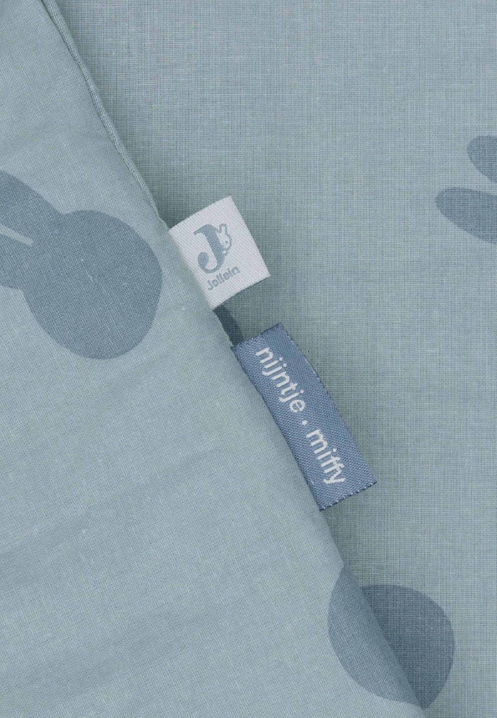 Jollein Bettwäsche 100x140cm Miffy Shadow - Sea Green Saisonale Angebote