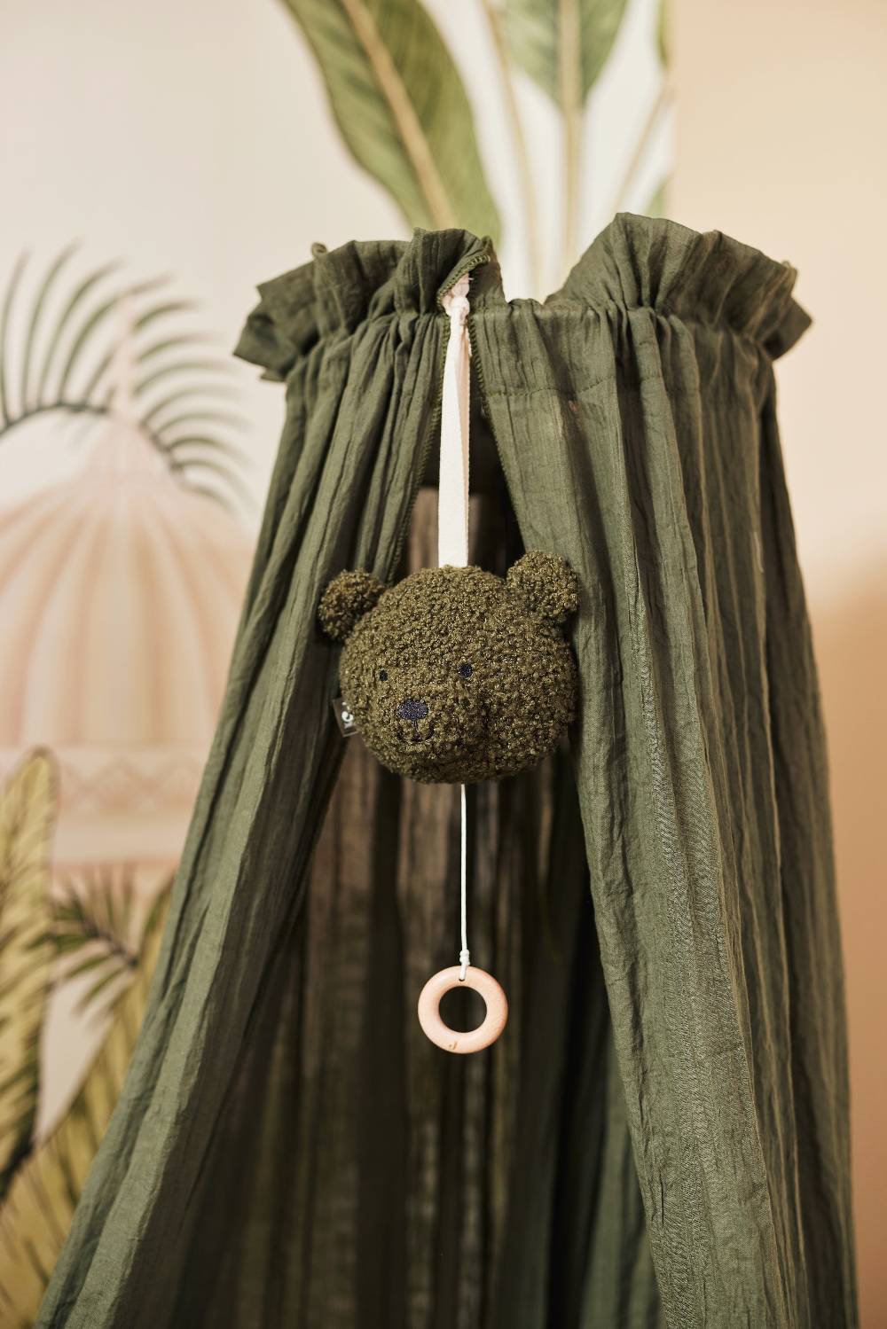 Jollein Betthimmel Vintage 155cm Leaf Green Super Rabatt