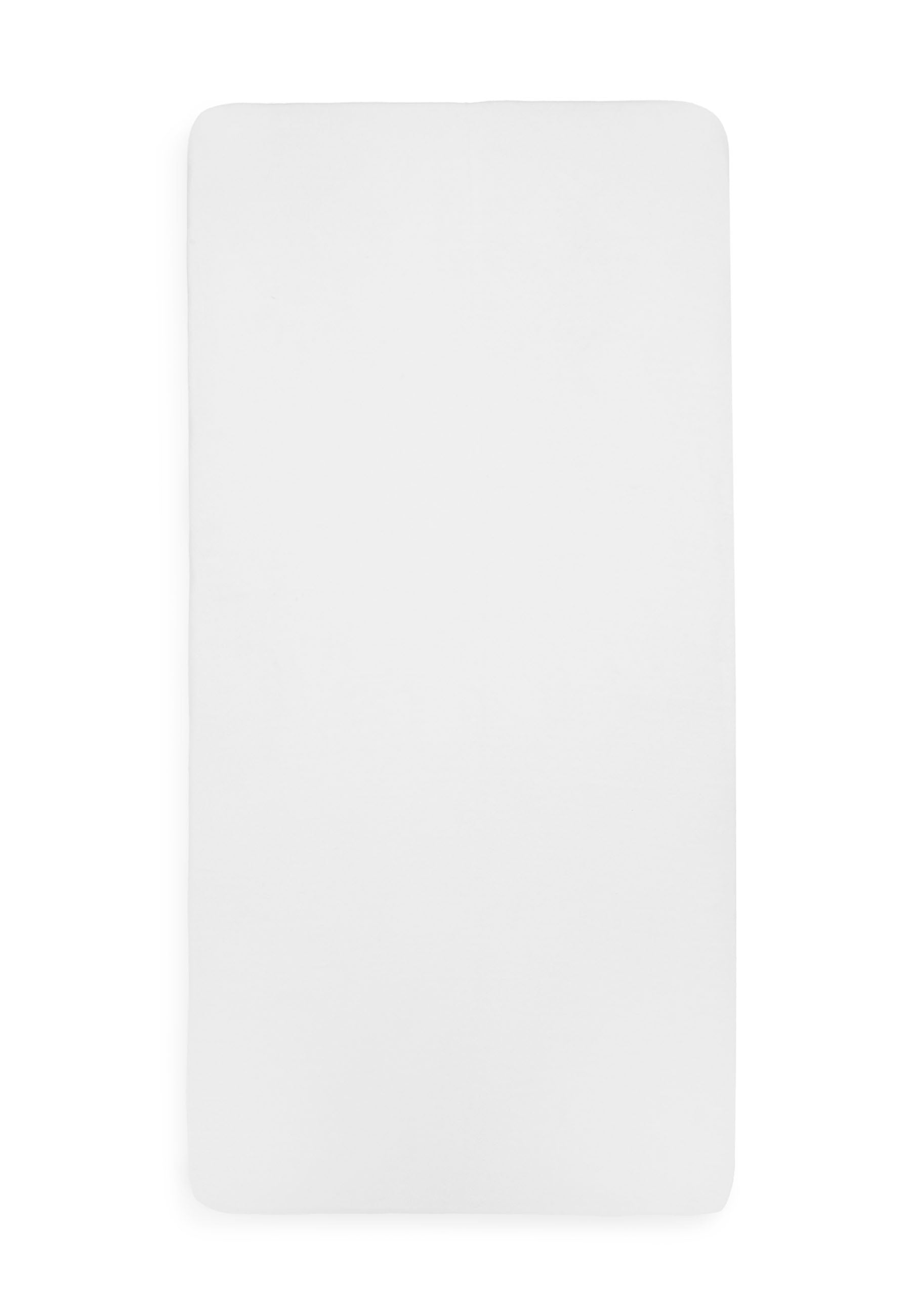 Jollein Spannbettlaken Molton 70x140cm White Im Verkauf