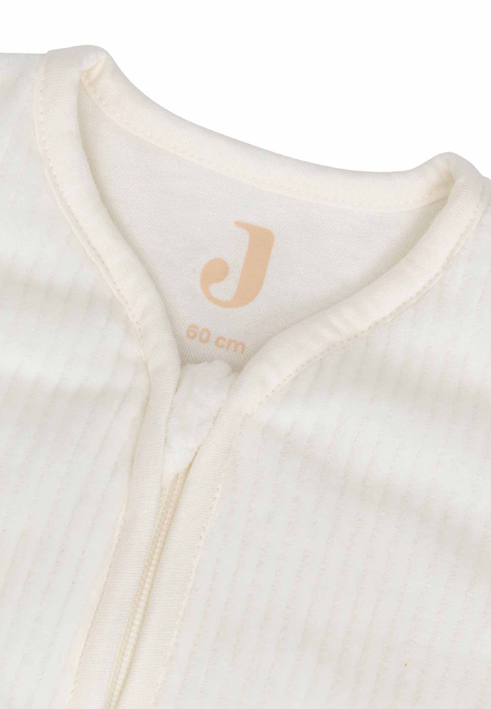 Jollein Baby Schlafsack mit abnehmbaren Ärmeln 60cm Rib - Ivory Fabrikverkauf