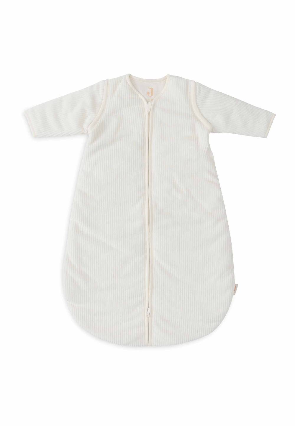 Jollein Baby Schlafsack mit abnehmbaren Ärmeln 60cm Rib - Ivory Fabrikverkauf