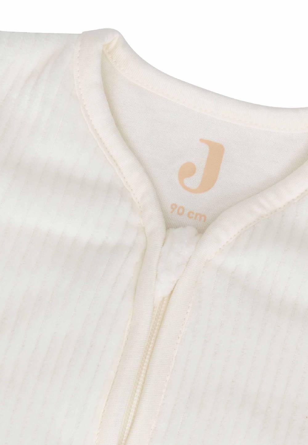Jollein Baby Schlafsack mit abnehmbaren Ärmeln 90cm Rib - Ivory Fabrikpreis