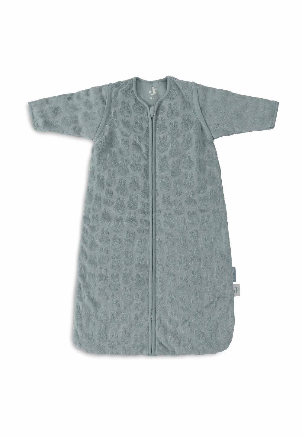 Jollein Baby Schlafsack mit abnehmbaren Ärmeln 70cm Miffy Jacquard - Sea Green Großer Ausverkauf