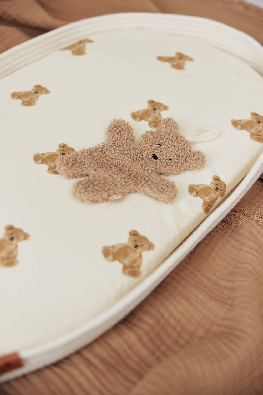 Jollein Spannbettlaken Jersey 40/50x80/90cm Teddy Bear Saisonschlussverkauf