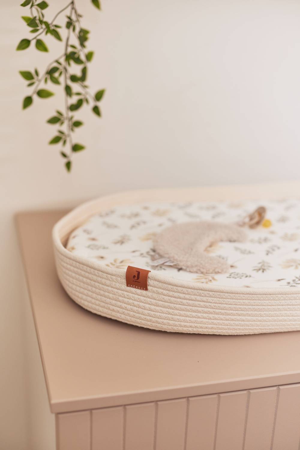 Jollein Spannbettlaken Jersey 60x120cm Wild Flowers Valentinstagsangebot
