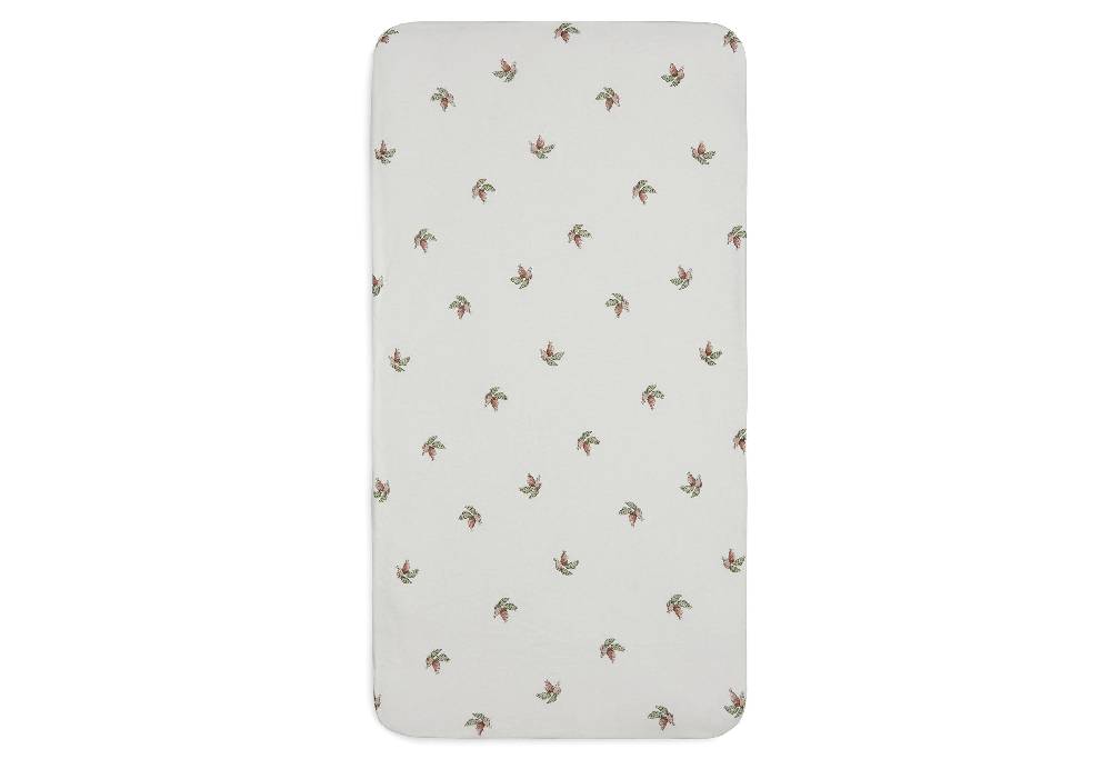 Jollein Spannbettlaken Jersey 40/50x80/90cm Rosehip Jubiläumsangebot