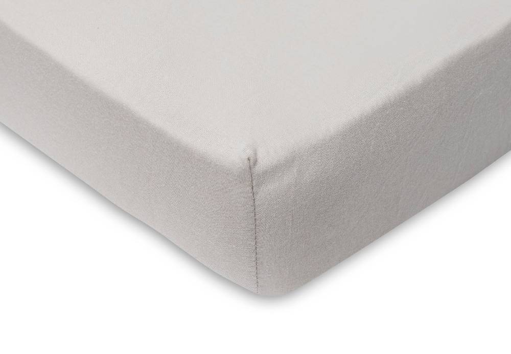 Jollein Spannbettlaken Jersey 60x120cm Ivory/Nougat (2pack) Heißer Verkauf