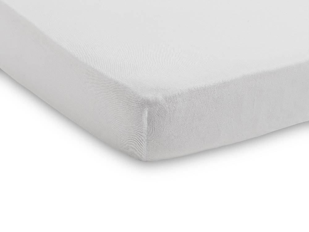 Jollein Spannbettlaken Jersey 70x140cm White Neueste Mode