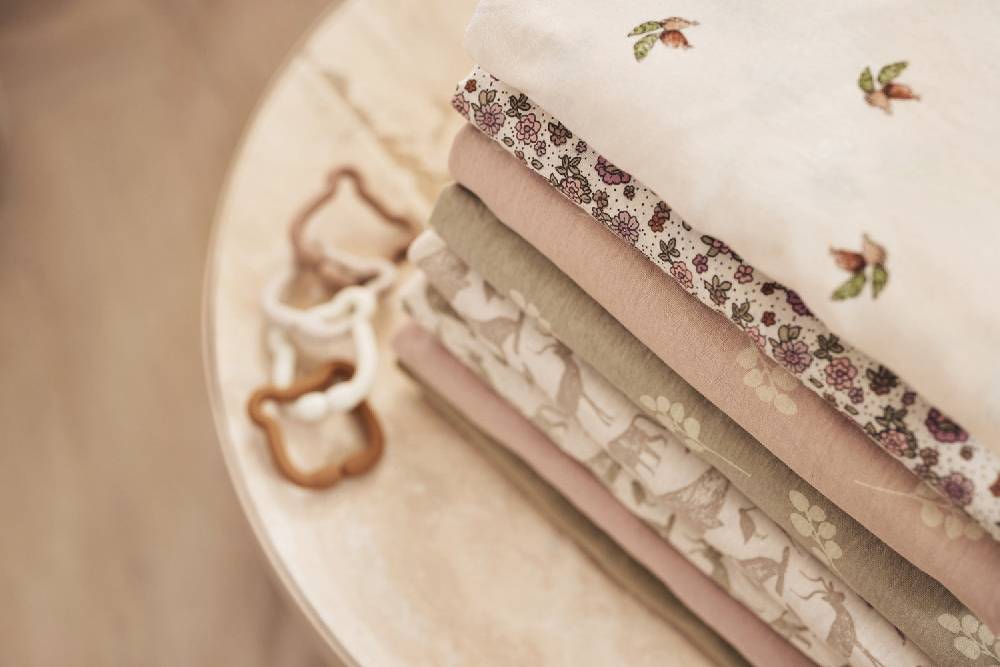 Jollein Spannbettlaken Jersey 70x140/75x150cm Animals Nougat Bestseller