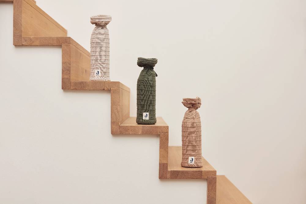 Jollein Wärmflaschenbezug Pure Knit Biscuit GOTS Tägliche Deals