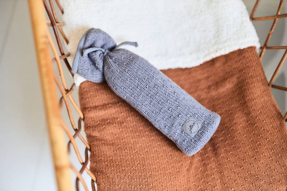 Jollein Wärmflaschenbezug Bliss Knit Storm Grey Tiefpreis