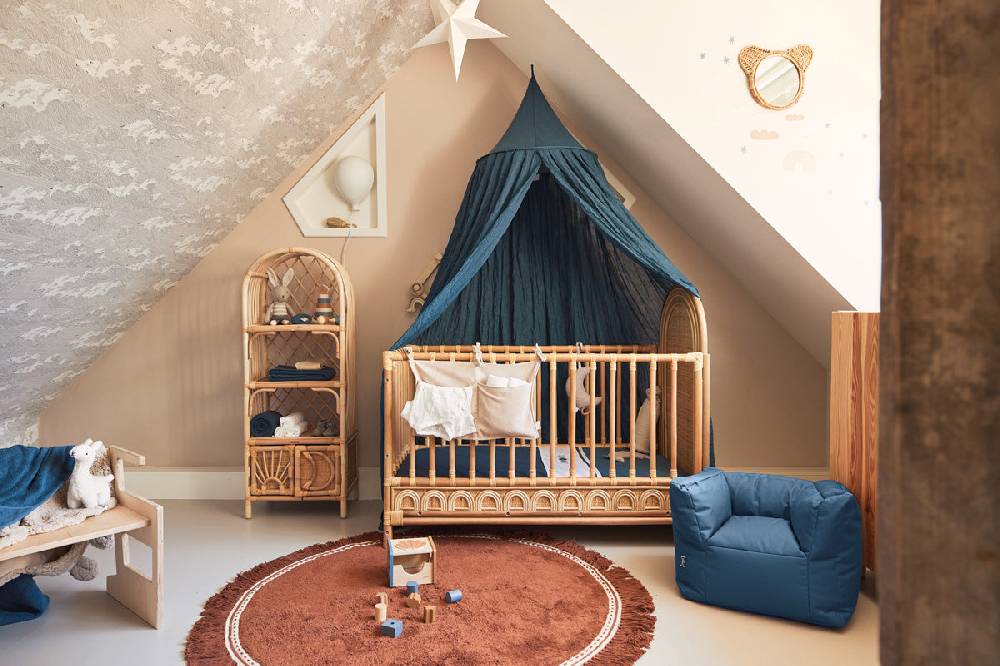 Jollein Kindersessel Sitzsack Jeans Blue Bis zu 60% Rabatt