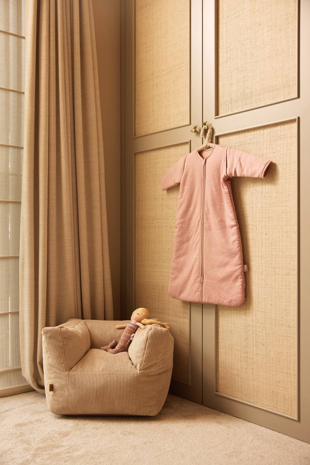 Jollein Kindersessel Corduroy - Natural Nur für heute