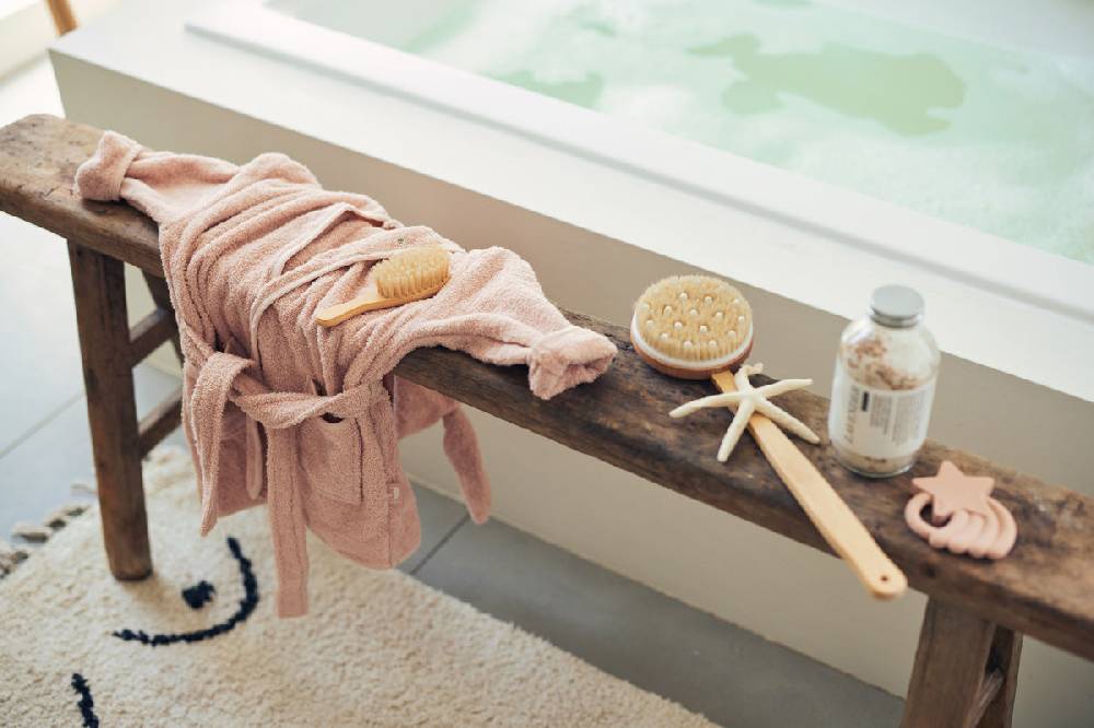 Jollein Bademantel 1-2 Jahre Pale Pink 50% Rabatt mit kostenlosem Versand