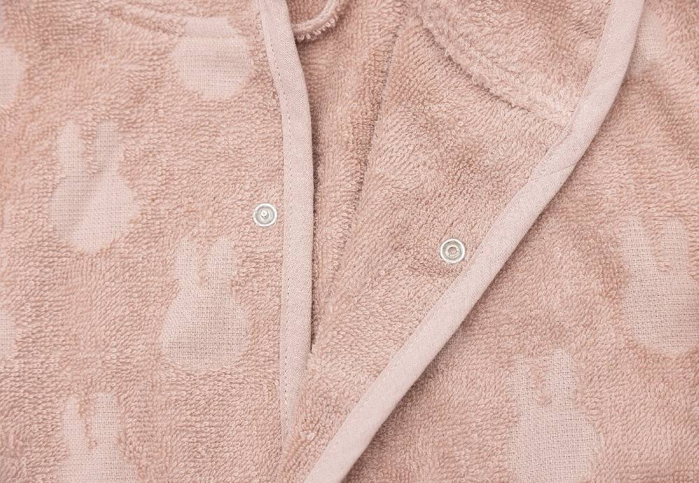Jollein Bademantel Frottee 3-4 Jahre Miffy Jacquard Wild Rose Kostenloser Versand international