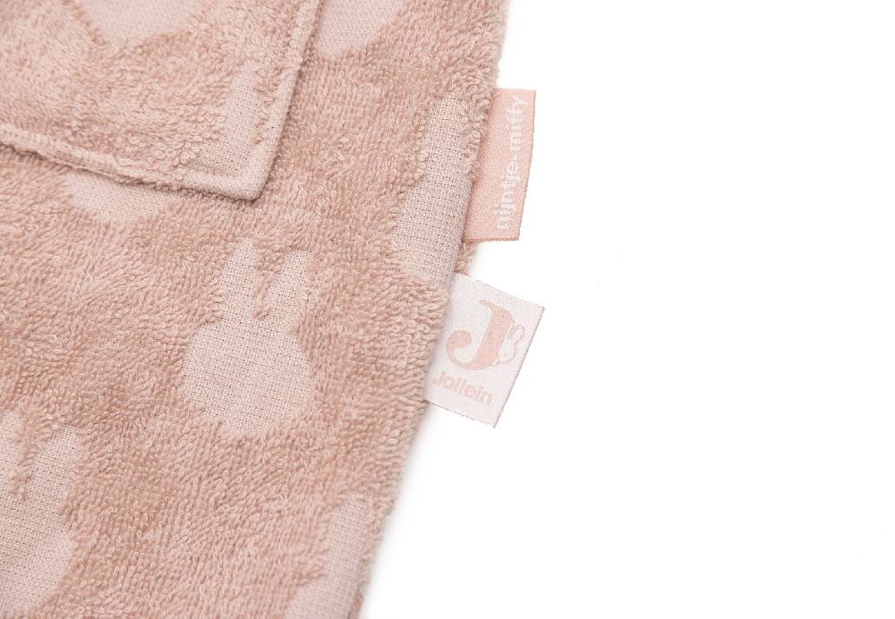 Jollein Bademantel Frottee 3-4 Jahre Miffy Jacquard Wild Rose Kostenloser Versand international