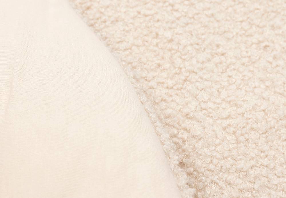 Jollein Krabbeldecke Ø 95cm Boucle Naturel Auslauf