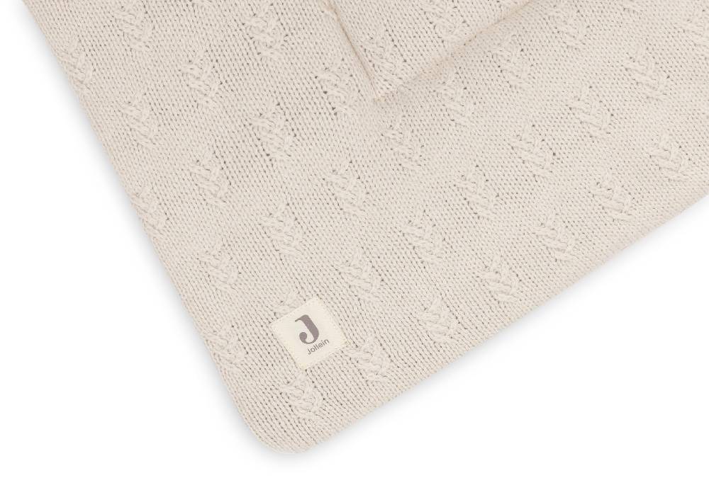 Jollein Krabbeldecke 75x95cm Grain Knit Oatmeal Verkauf