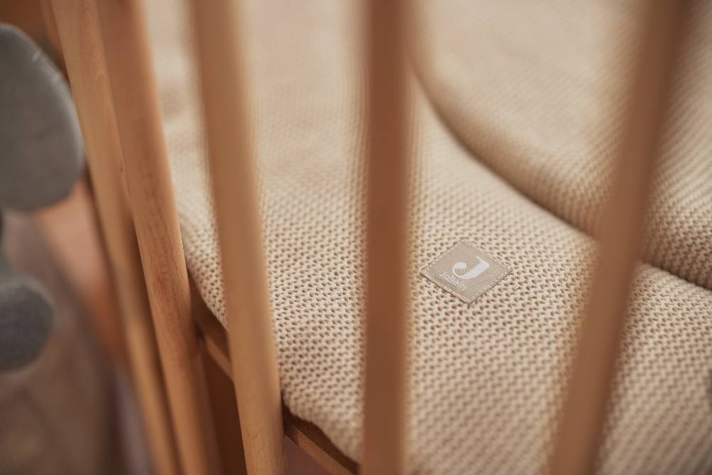 Jollein Krabbeldecke Ø 95cm Basic Knit Nougat Hotsell