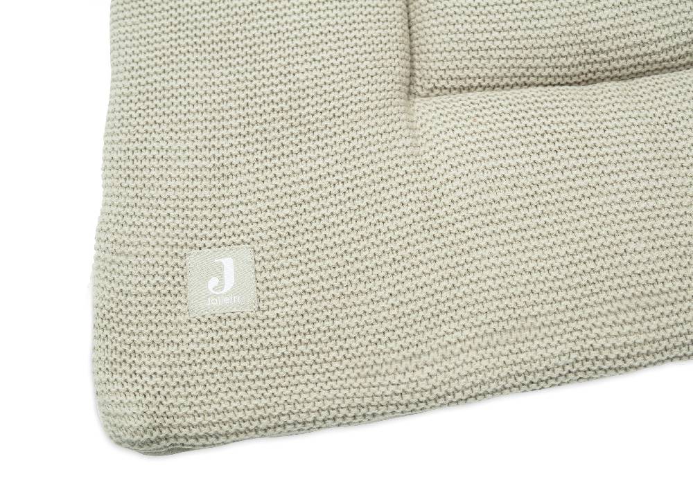 Jollein Krabbeldecke 75x95cm Basic Knit Olive Green Günstiger Verkauf