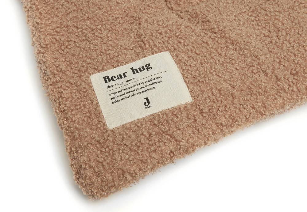 Jollein Krabbeldecke 75x95cm Boucle Biscuit Sonderangebot