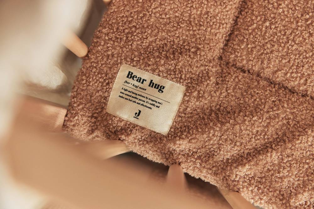 Jollein Krabbeldecke 75x95cm Boucle Biscuit Sonderangebot