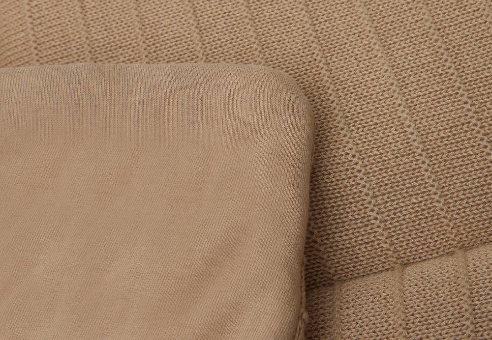 Jollein Krabbeldecke 75x95cm Pure Knit Biscuit Günstig kaufen