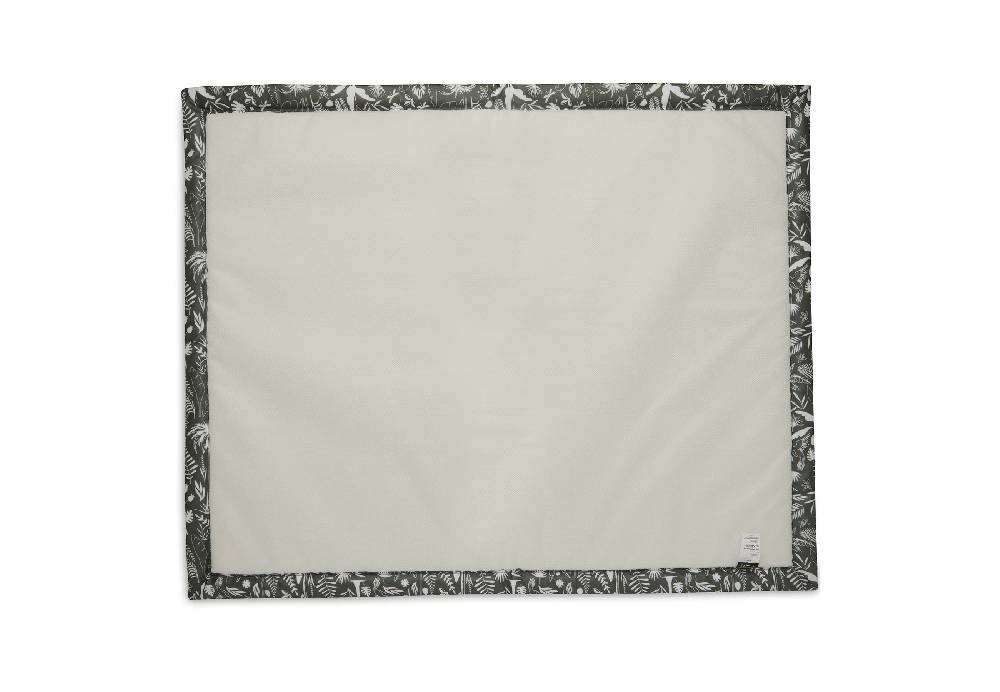 Jollein Laufgittereinlage Botanical 75x95cm Leaf Green Großer Ausverkauf