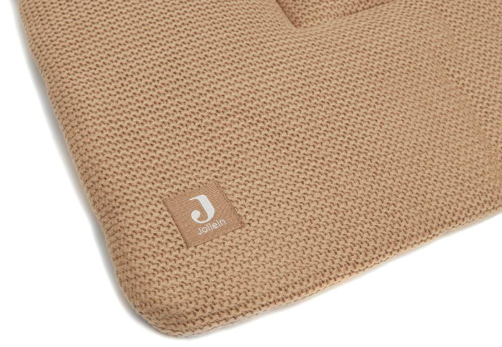 Jollein Krabbeldecke 80x100cm Basic Knit Biscuit Flash Sale