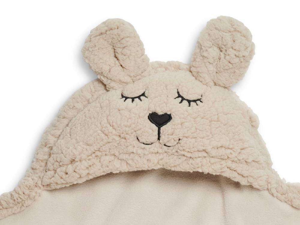 Jollein Einschlagdecke für Babyschale Bunny Nougat Online Shopping
