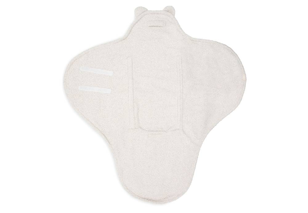 Jollein Einschlagdecke für Babyschale Bear Boucle Oatmeal Preisnachlass