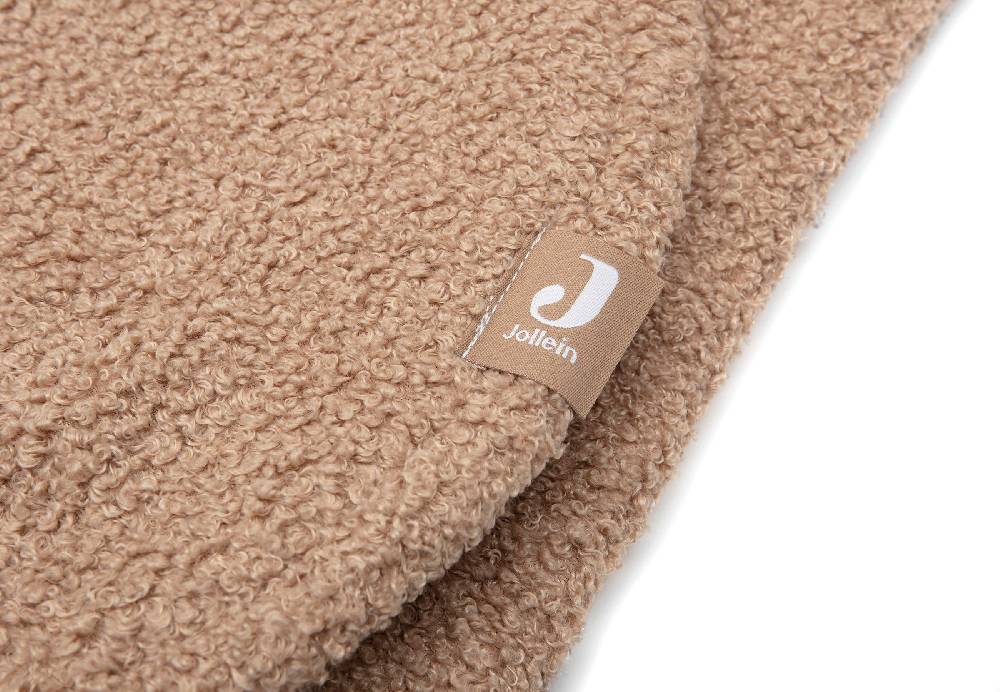 Jollein Einschlagdecke für Babyschale Bear Boucle Biscuit Saisonschlussverkauf
