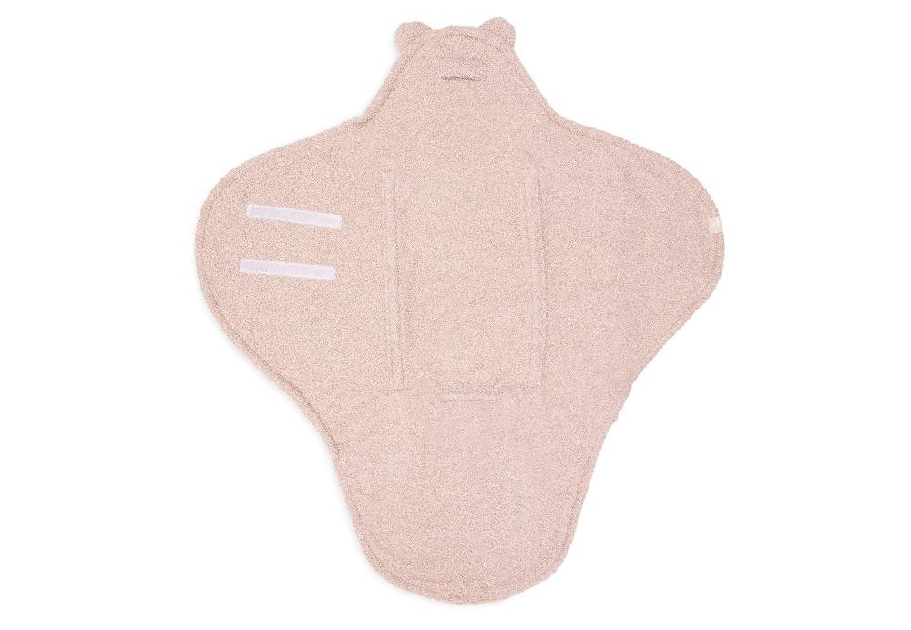 Jollein Einschlagdecke für Babyschale Bear Boucle Wild Rose Black Friday